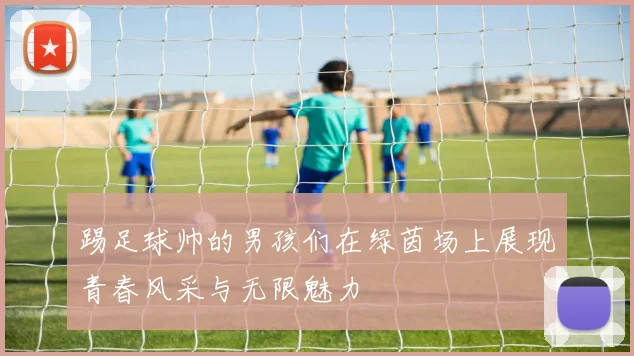 踢足球帅的男孩们在绿茵场上展现青春风采与无限魅力